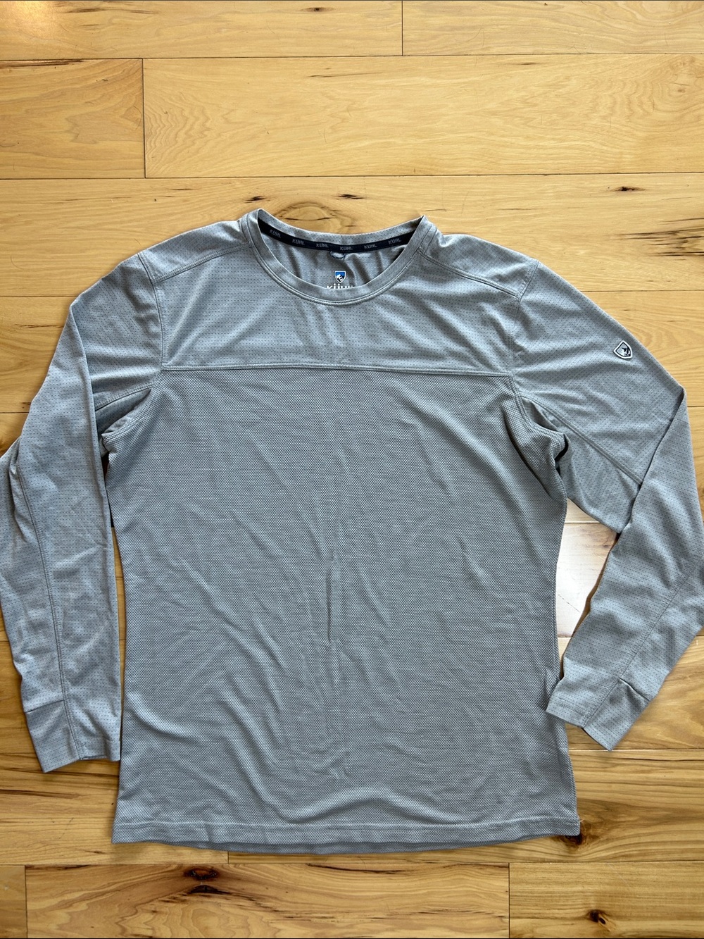 Kuhl Gray Long Sleeve Lightweight Hiking Top | Size Medium